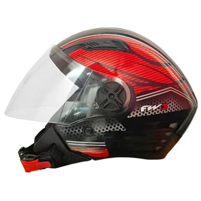 FW3 X OPEN PRETO VERMELHO