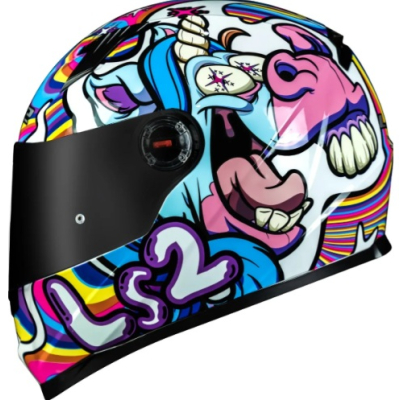 LS2 FF358 BUBBLE WHITE