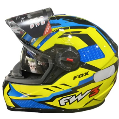 FW3 GTX FOX AMARELO COM AZUL