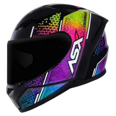 ASX CITY STORM BRILHO PRETO/COLORS