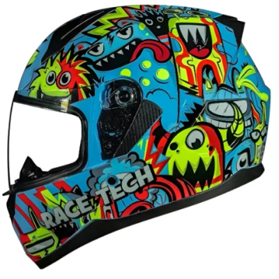 RACE TECH SECTOR MONSTERS BLU/YELLOW