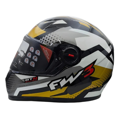 FW3 GT SUPER DOURADO COM CINZA E BRANCO