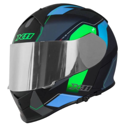 X11 REVO PRO FLAGGER 2 VERDE/AZUL FOSCO