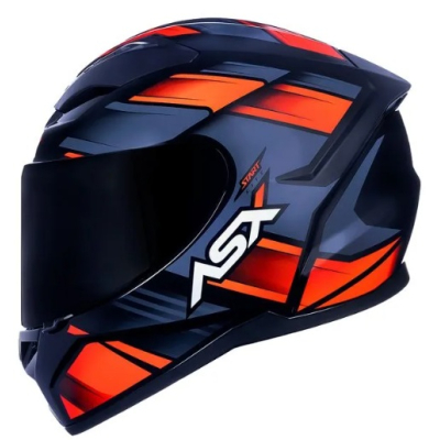 ASX CITY START PRETO BRILHO VERMELHO/CINZA