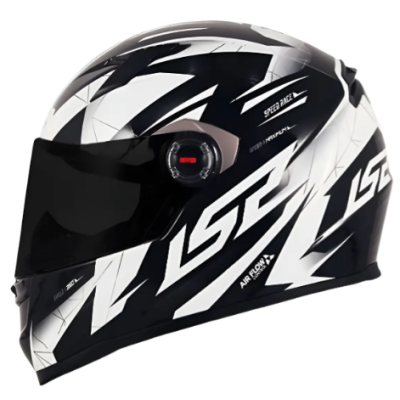 LS2 FF358 DRAZE BLK/WHITE