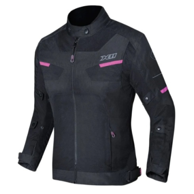 JAQUETA X11 BREEZE 2 FEMININA PRETO/ROSA