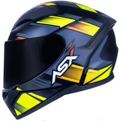 ASX CITY START BRILHO PRETO/CINZA/AMARELO