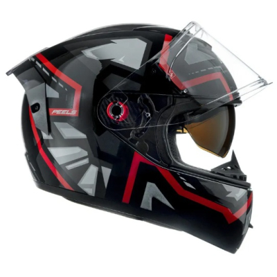 PEELS ICON PRO RUSH PRETO/VERMELHO