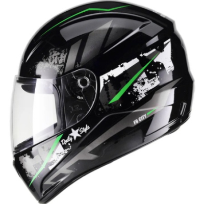 FLY F9 HG CITY PRETO/VERDE