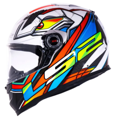 LS2 FF358 XDRON NEON ORANGE
