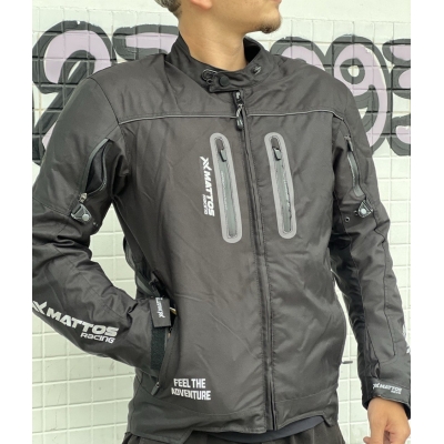 JAQUETA MATTOS RACING OPTIMUS IMPERMEAVEL C/ FORRO INVERNO MASCULINA