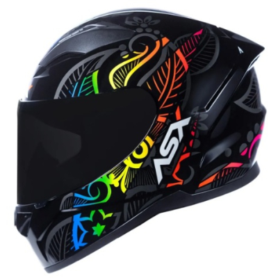 ASX CITY FLOWERS BRILHO PRETO/GRAFITE/COLOR