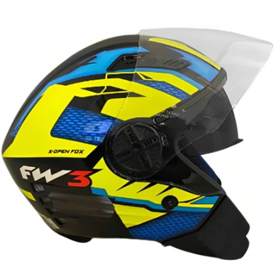 FW3 X OPEN UP FOX AMARELO COM AZUL