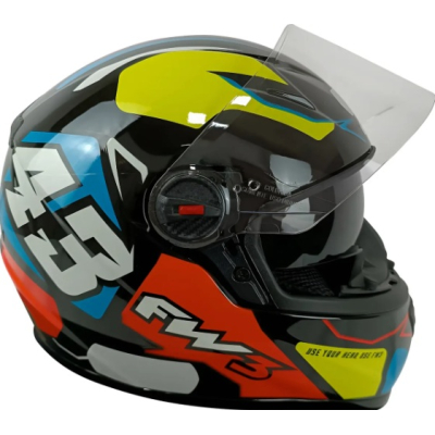 FW3 GTX 43 AMARELO E AZUL