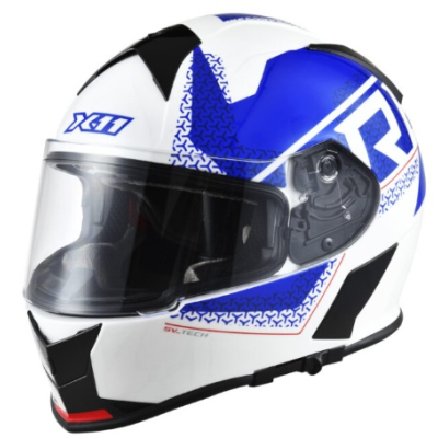 X11 REVO VISION 2 AZUL/BRANCO BRILHO