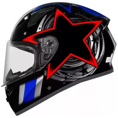 FF526 COSMIC PRETO / VERMELHO