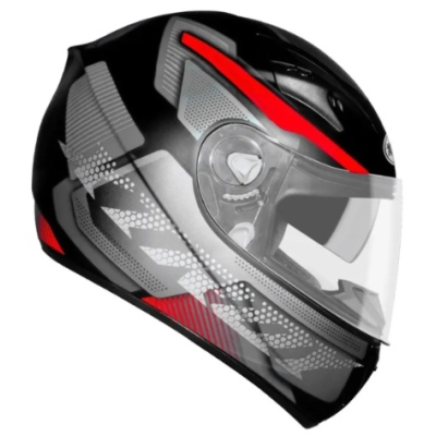 EBF XTROY FURIOUS PRETO FOSCO/VERMELHO F05
