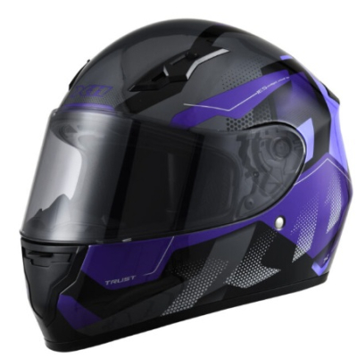 X11 TRUST PRO TRANSIT ROXO/CINZA BRILHO