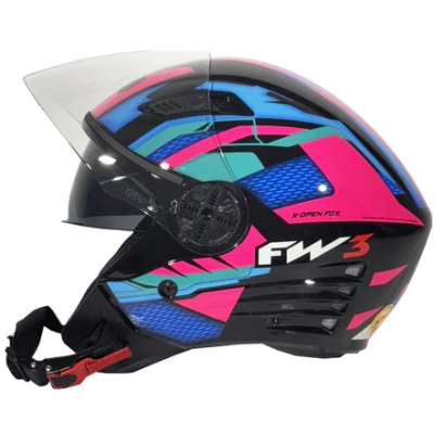 FW3 X OPEN UP FOX ROSA COM AZUL