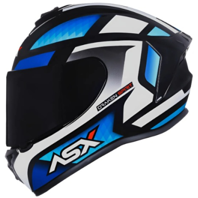 ASX DRAKEN SPIRIT BRILHO PRETO/AZUL/BRANCO