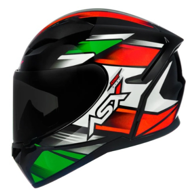 ASX CITY START BRILHO PRETO/VERMELHO/VERDE